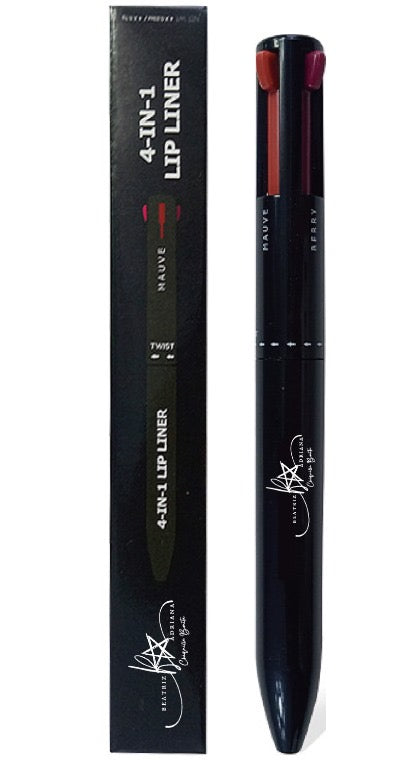 Lápiz delineador de labios 4 en 1 colección BEATRIZ ADRIANA