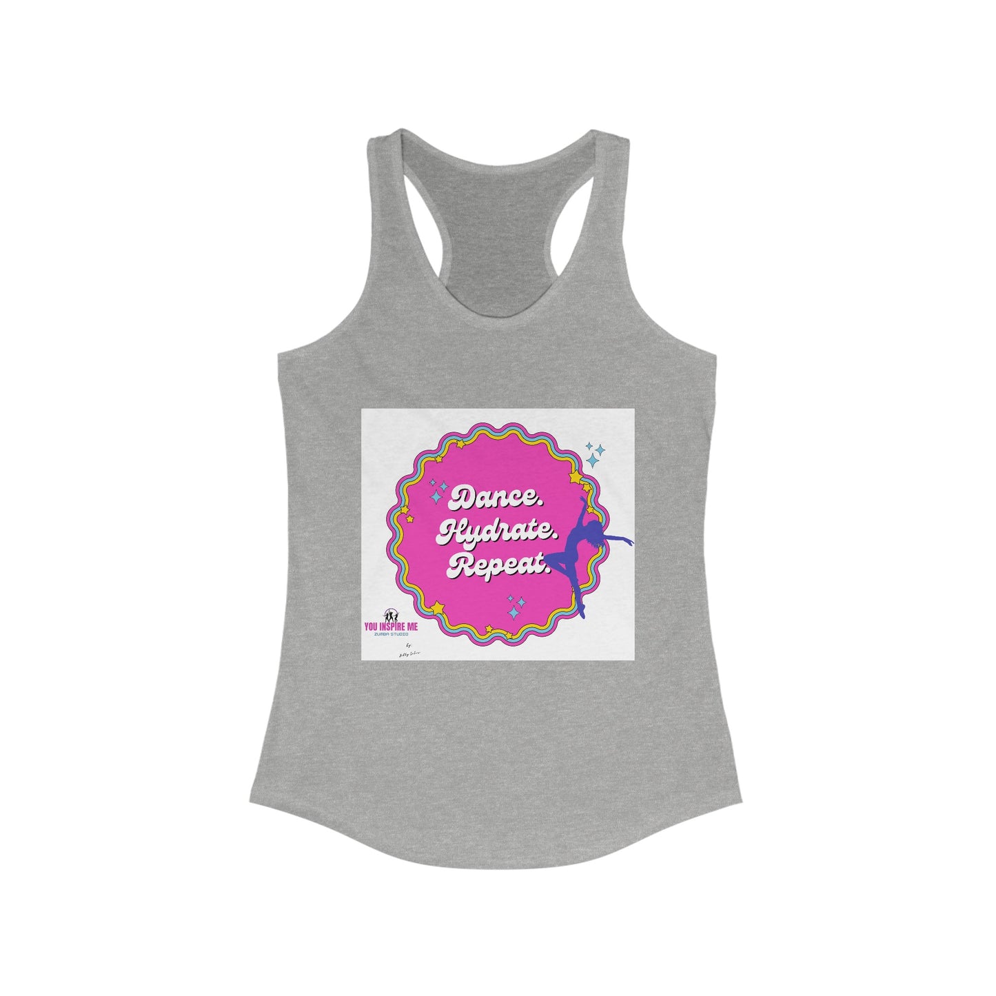 Camiseta de tirantes para mujer "Me inspiras"