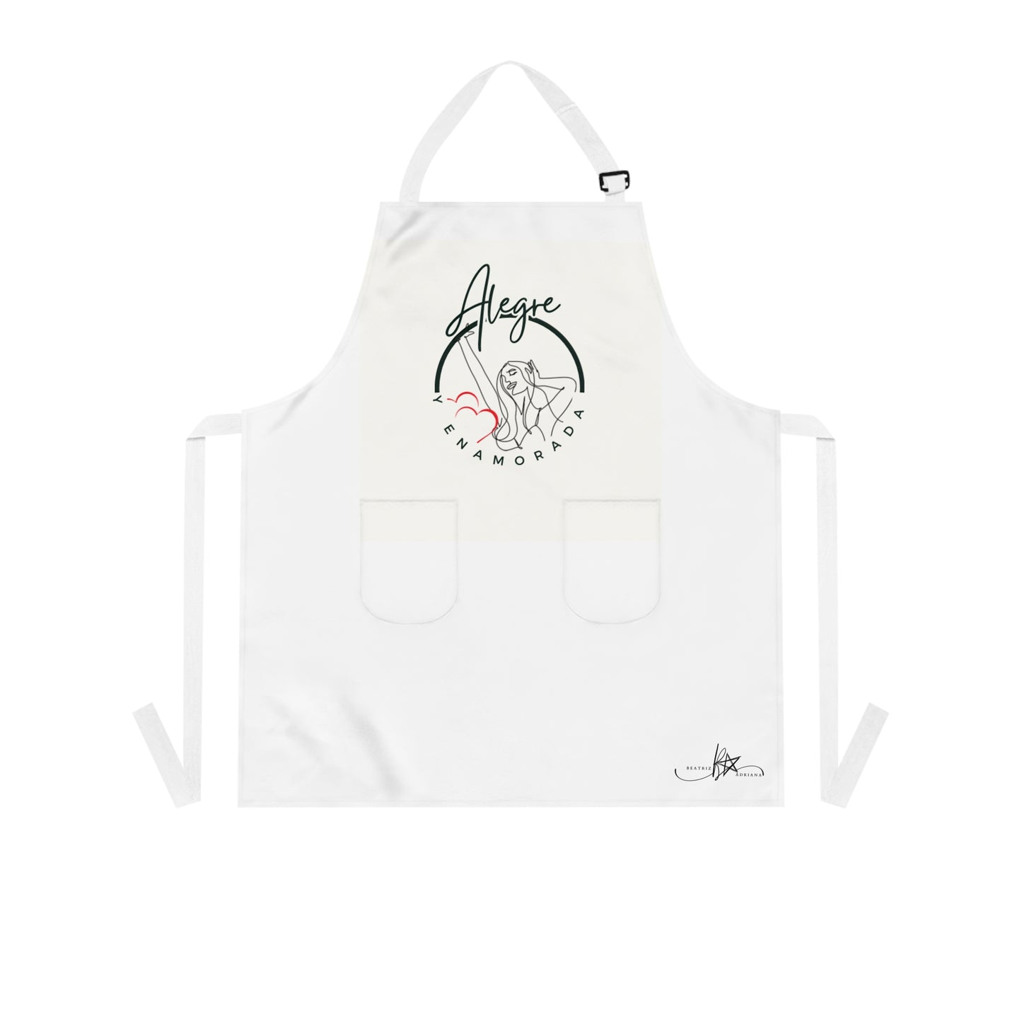 Alegre y Enamorada (BEATRIZ ADRIANA COLLECTION) Apron/ Mandil