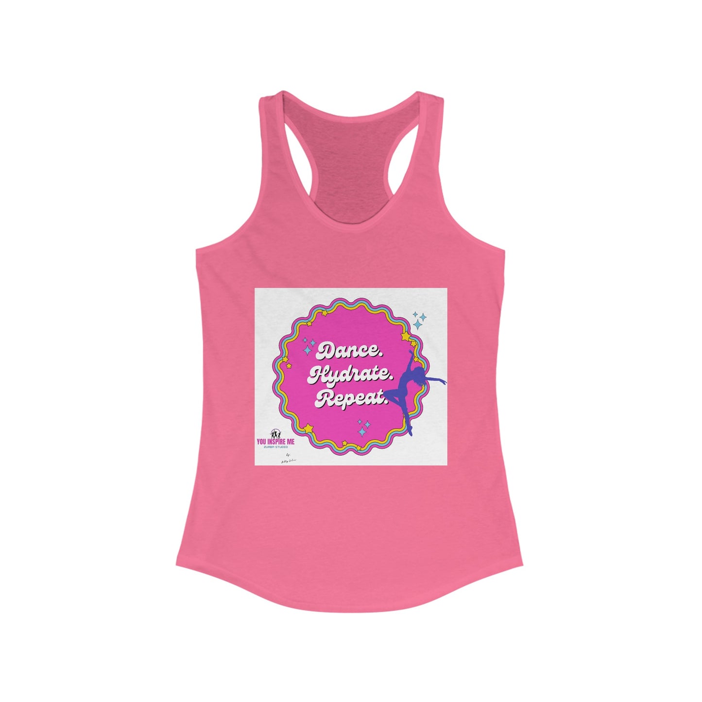 Camiseta de tirantes para mujer "Me inspiras"