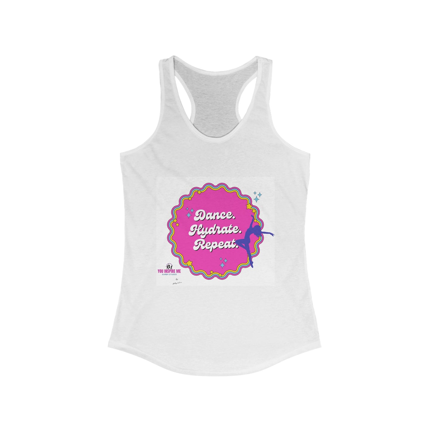 Camiseta de tirantes para mujer "Me inspiras"