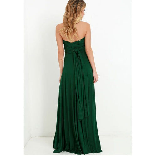 Women's Sexy Long Party Dress Club Floor-Length Summer Backless