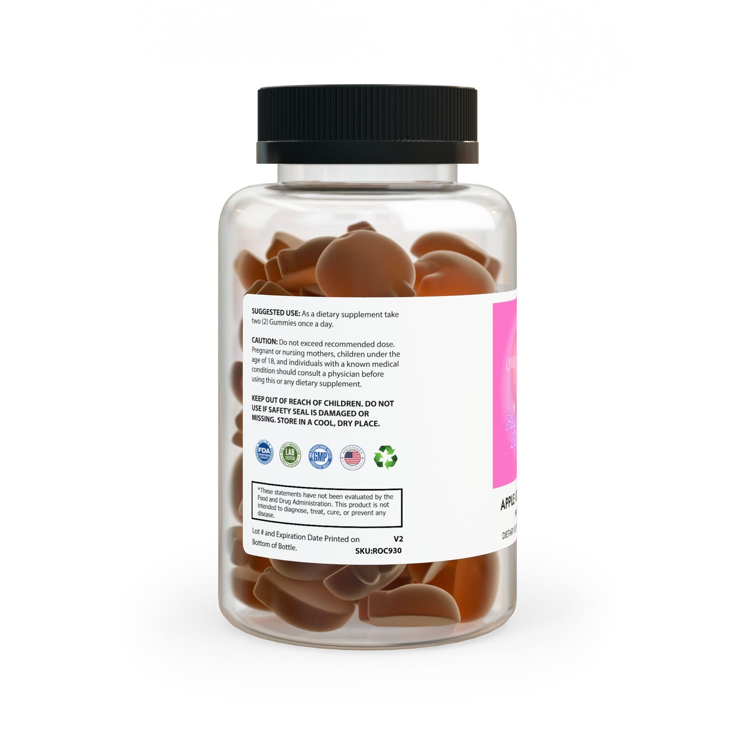 Chiquilla Bonita Apple Cider Vinegar Gummies (60 Gummies)