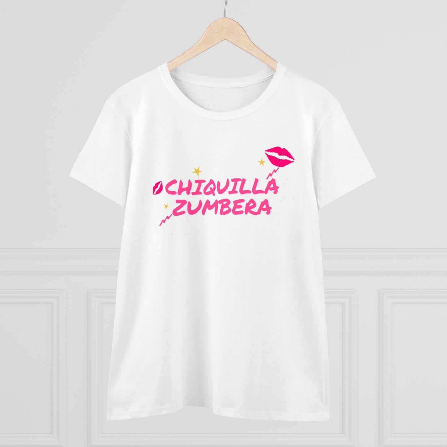 Camiseta de algodón de peso medio para mujer Chiquilla Zumbera