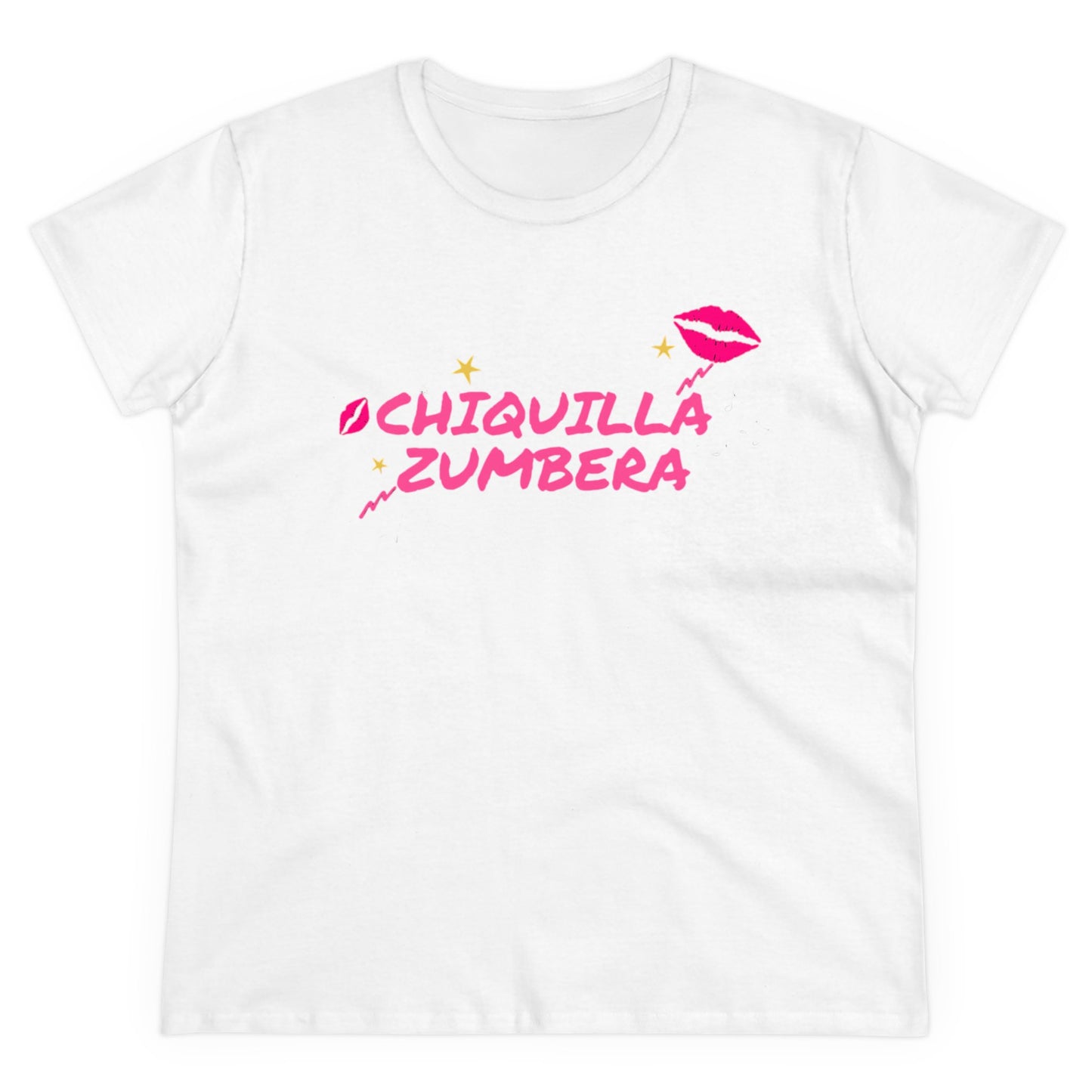 Camiseta de algodón de peso medio para mujer Chiquilla Zumbera