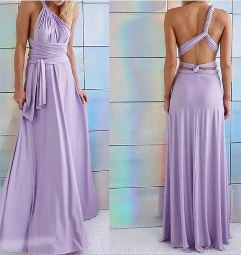 Women's Sexy Long Party Dress Club Floor-Length Summer Backless