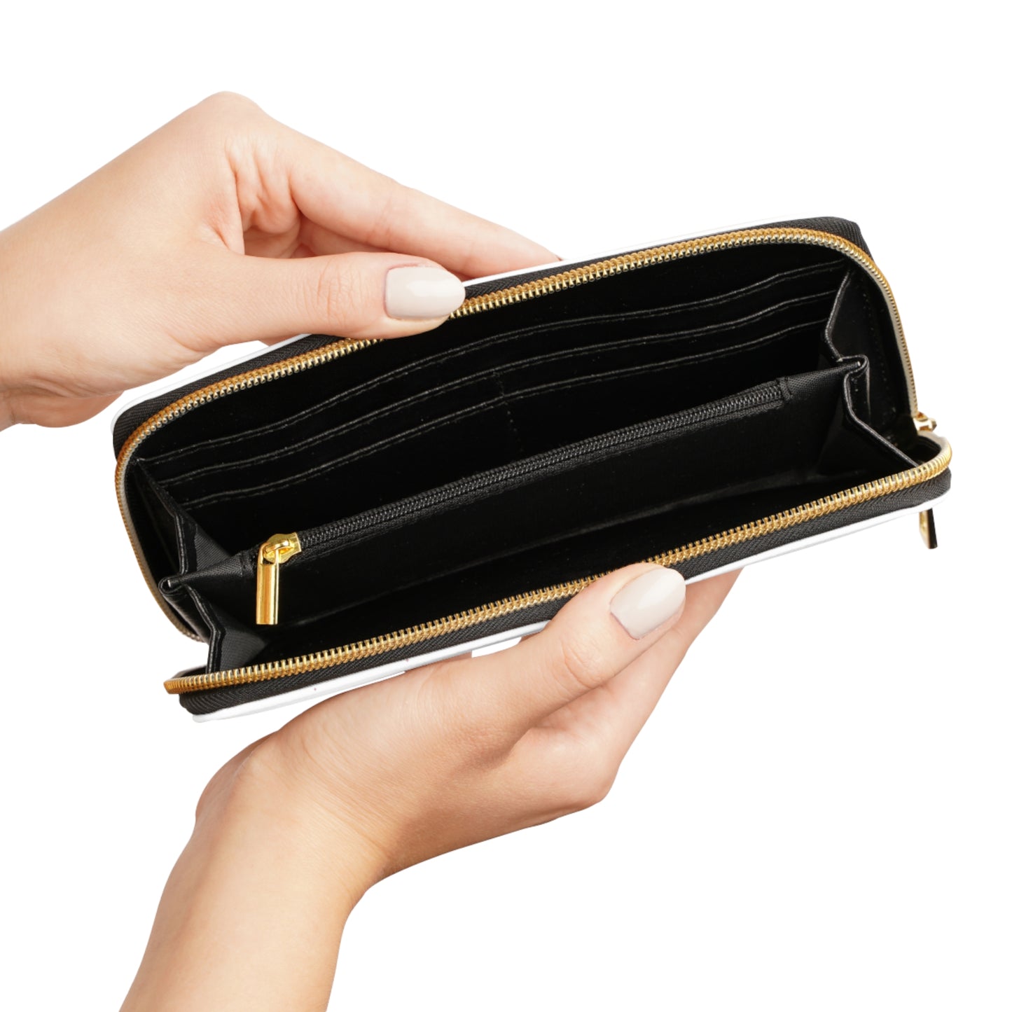 AMOR Y Paz Zipper Wallet