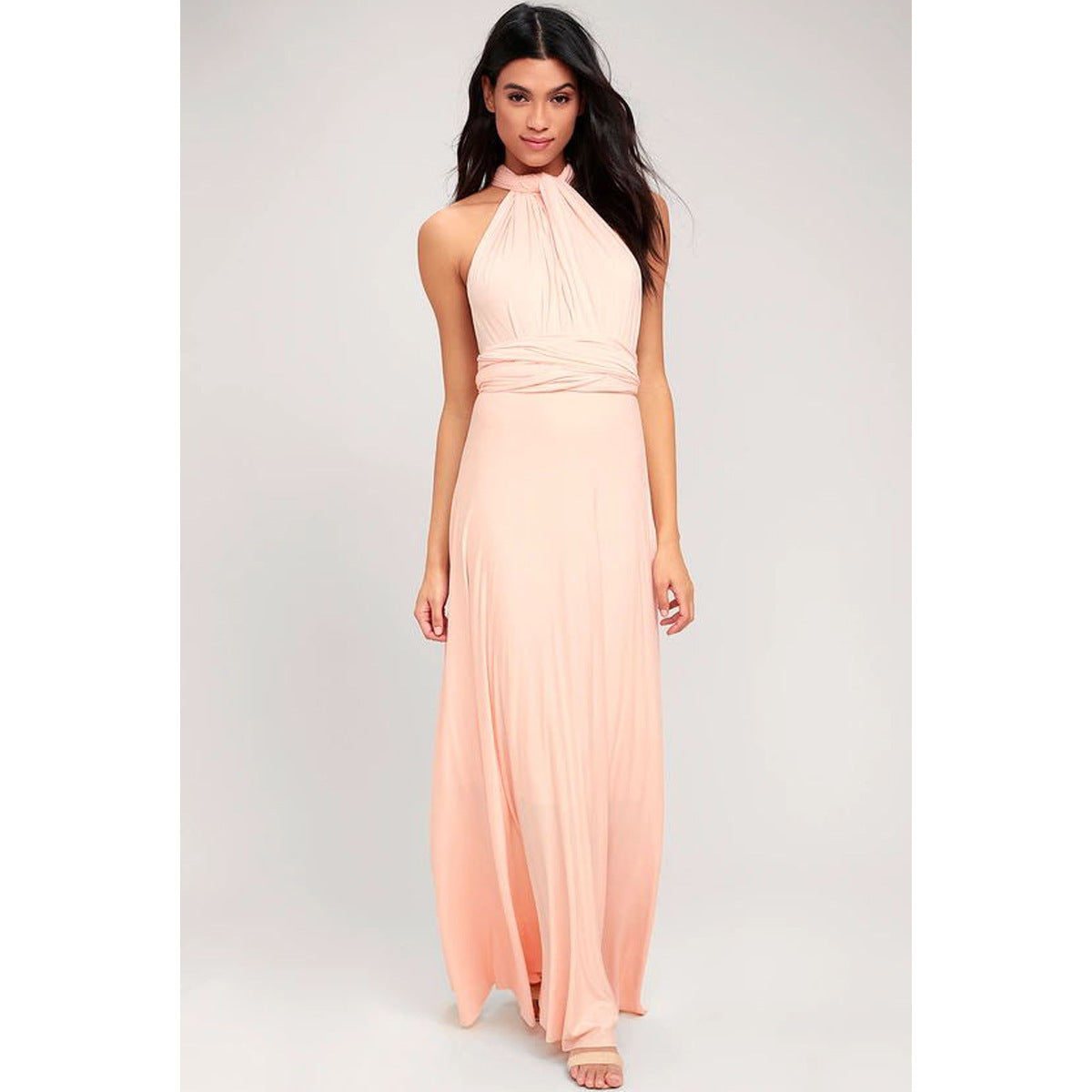 Women's Sexy Long Party Dress Club Floor-Length Summer Backless