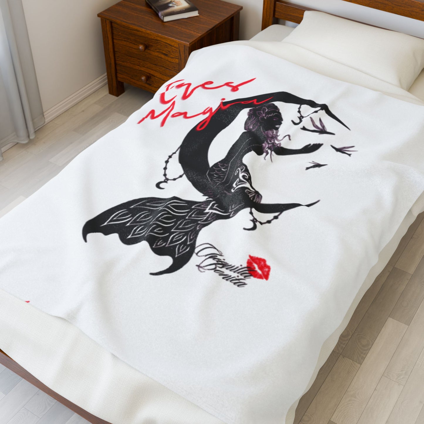 Manta de terciopelo de sirena mágica: un regalo acogedor para soñadores