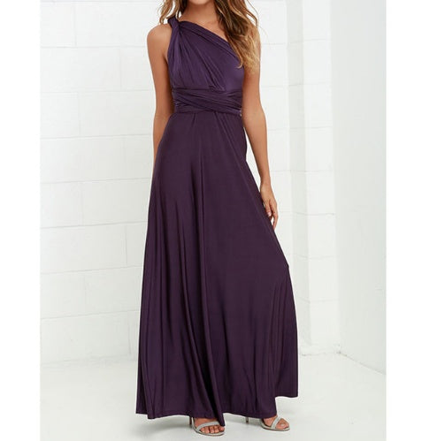 Women's Sexy Long Party Dress Club Floor-Length Summer Backless