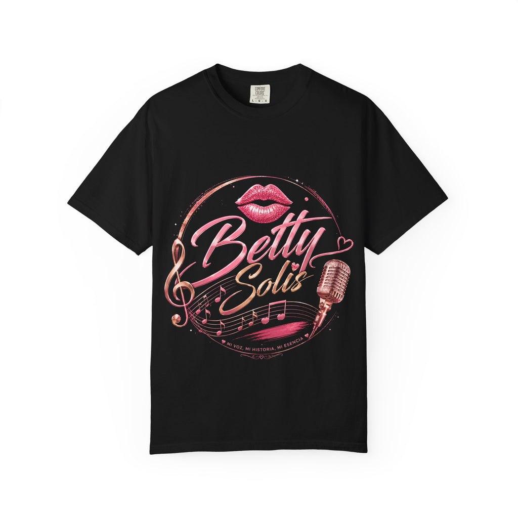 Betty Solis Retro Microphone T-Shirt merch