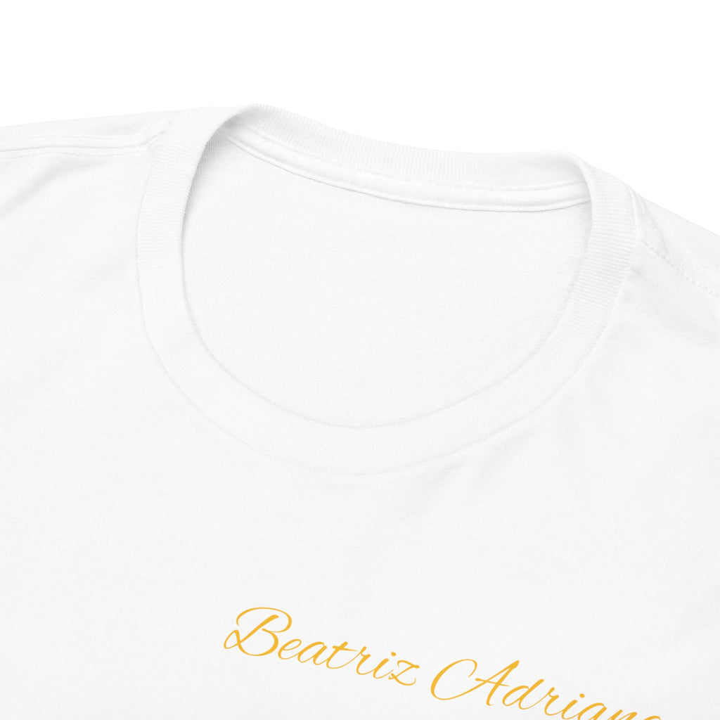 Camiseta unisex de algodón grueso LA MERA MERA BEATRIZ ADRIANA