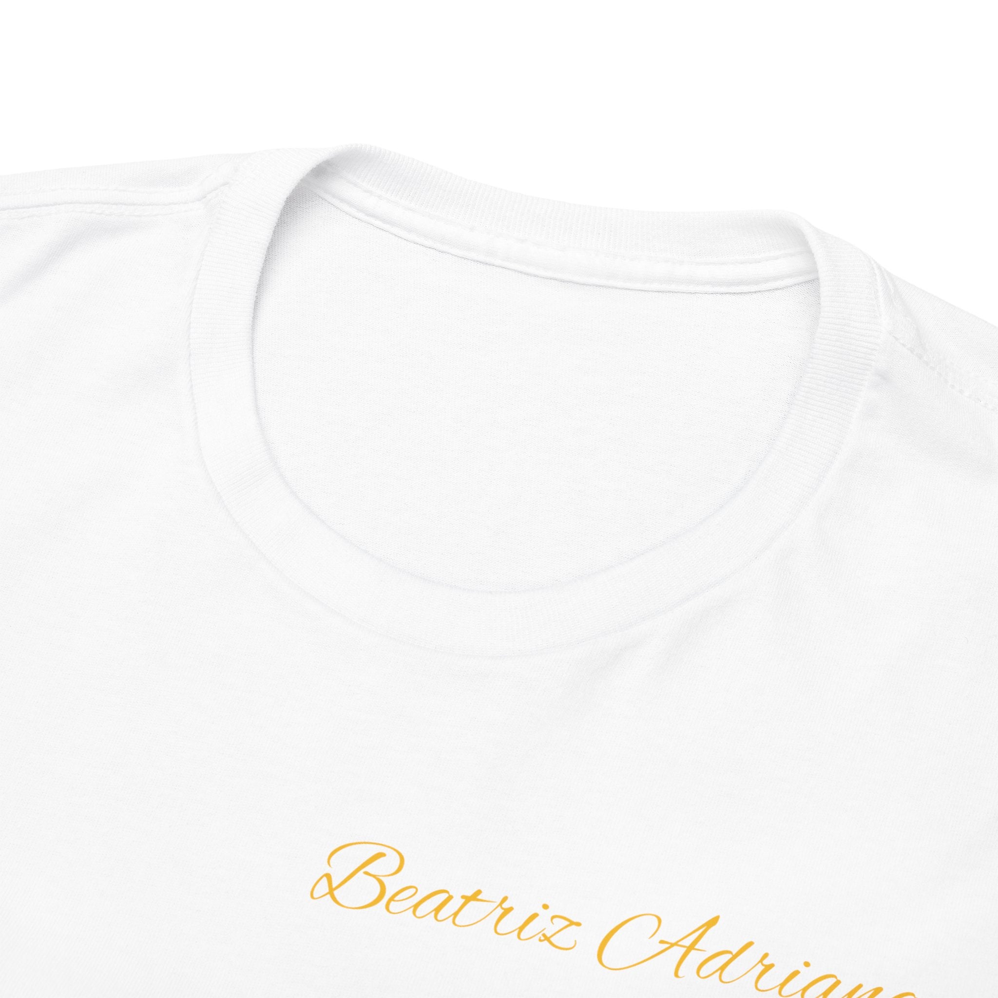 Camiseta unisex de algodón grueso LA MERA MERA BEATRIZ ADRIANA