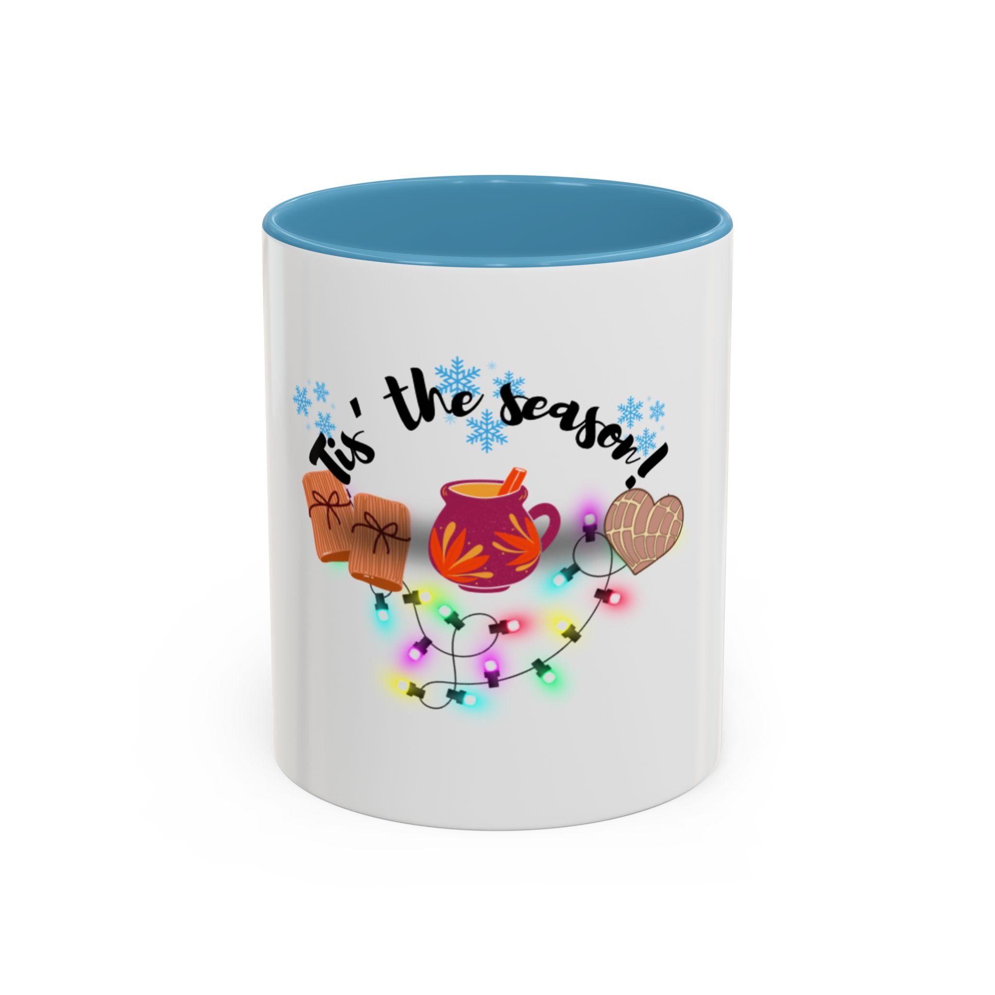 Taza de café con acento "Tis' The Season" (11, 15 oz)