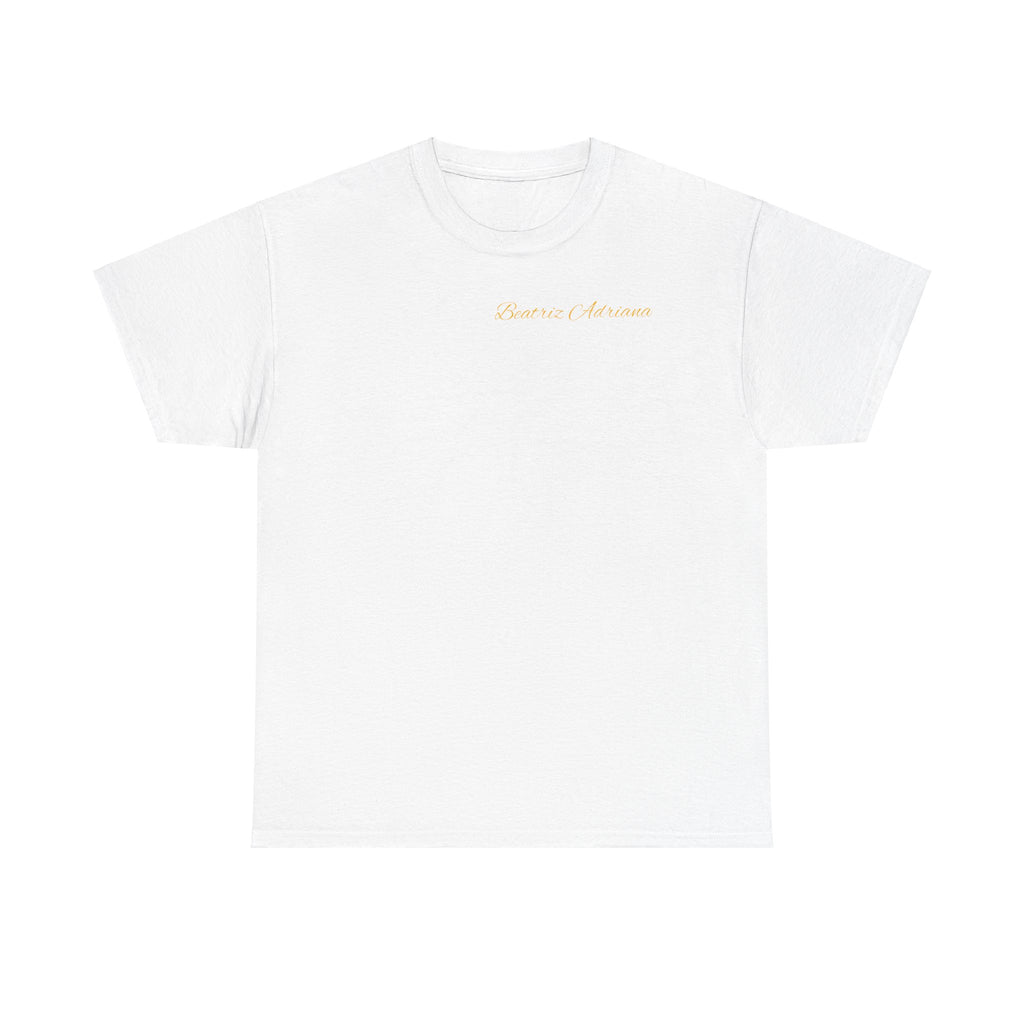 Camiseta unisex de algodón grueso LA MERA MERA BEATRIZ ADRIANA