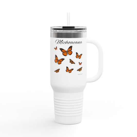 Michoacana Insulated Travel Mug  - 40oz, Perfect for On-the-Go