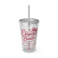 Chiquilla Bonita 16oz Tumbler with Straw – Pink