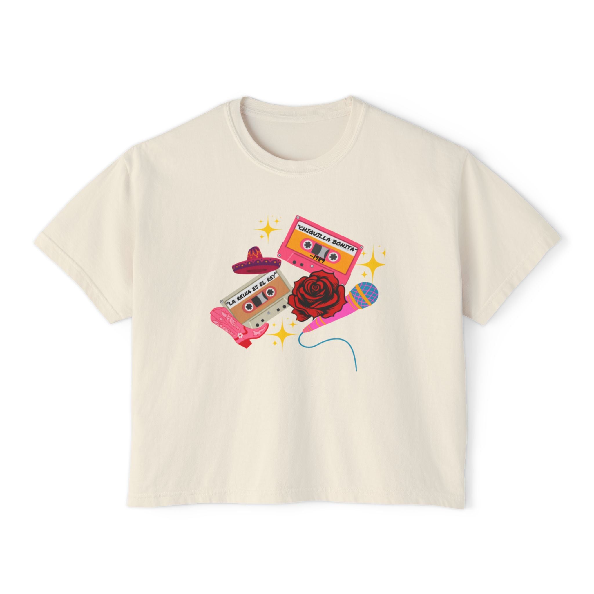 Camiseta cuadrada de MÚSICA CLÁSICA para mujer