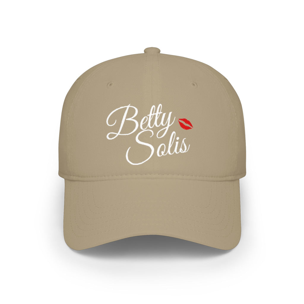 Embroidered 'Betty Solis' Low Profile Baseball Cap