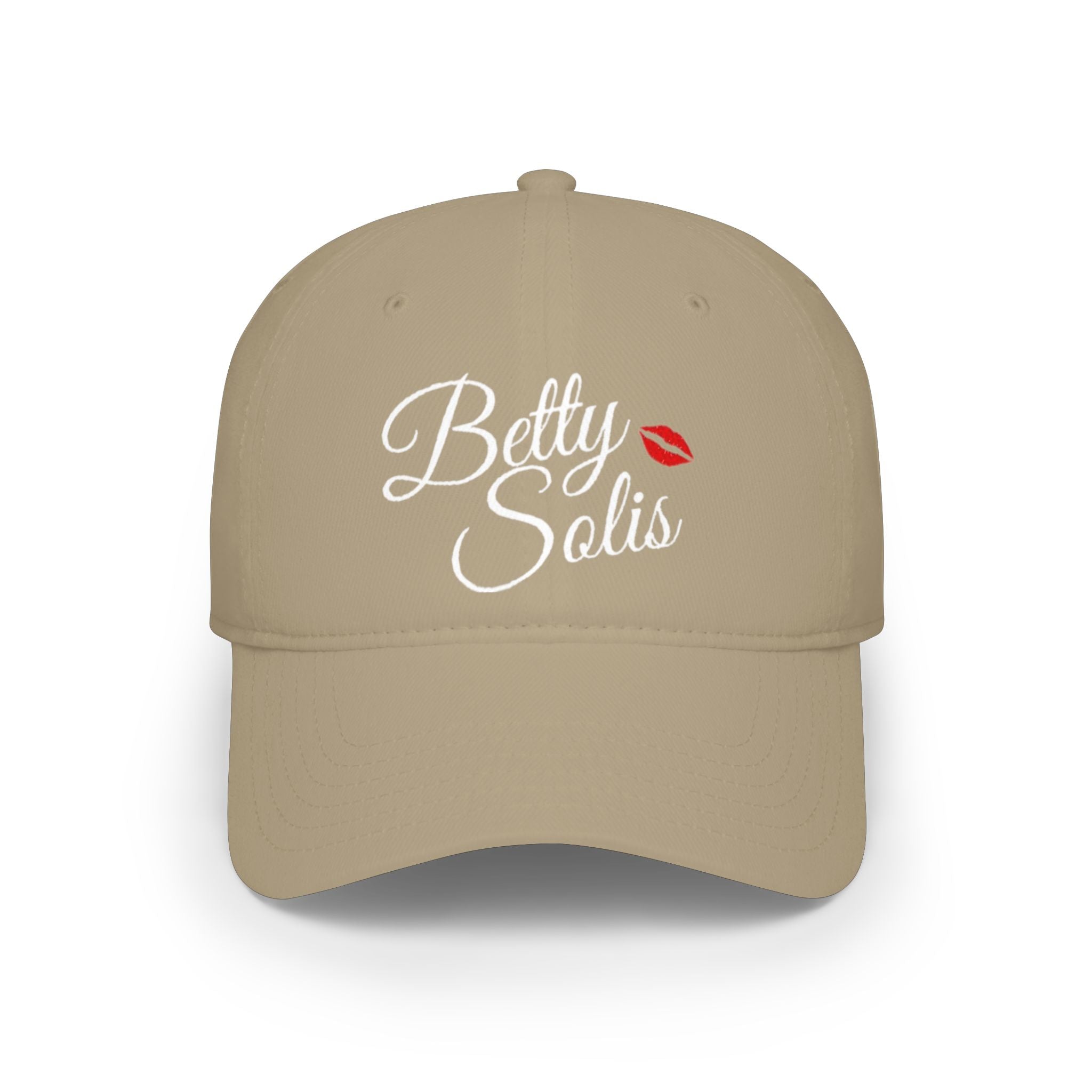 Embroidered 'Betty Solis' Low Profile Baseball Cap