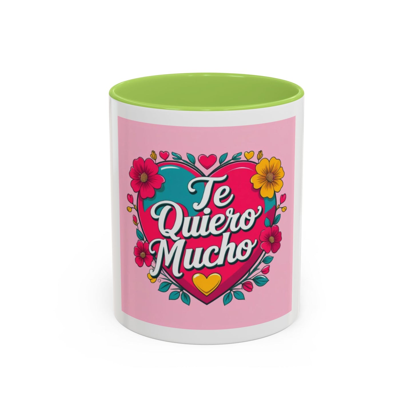 Te Quiero Mucho Heart Coffee Mug