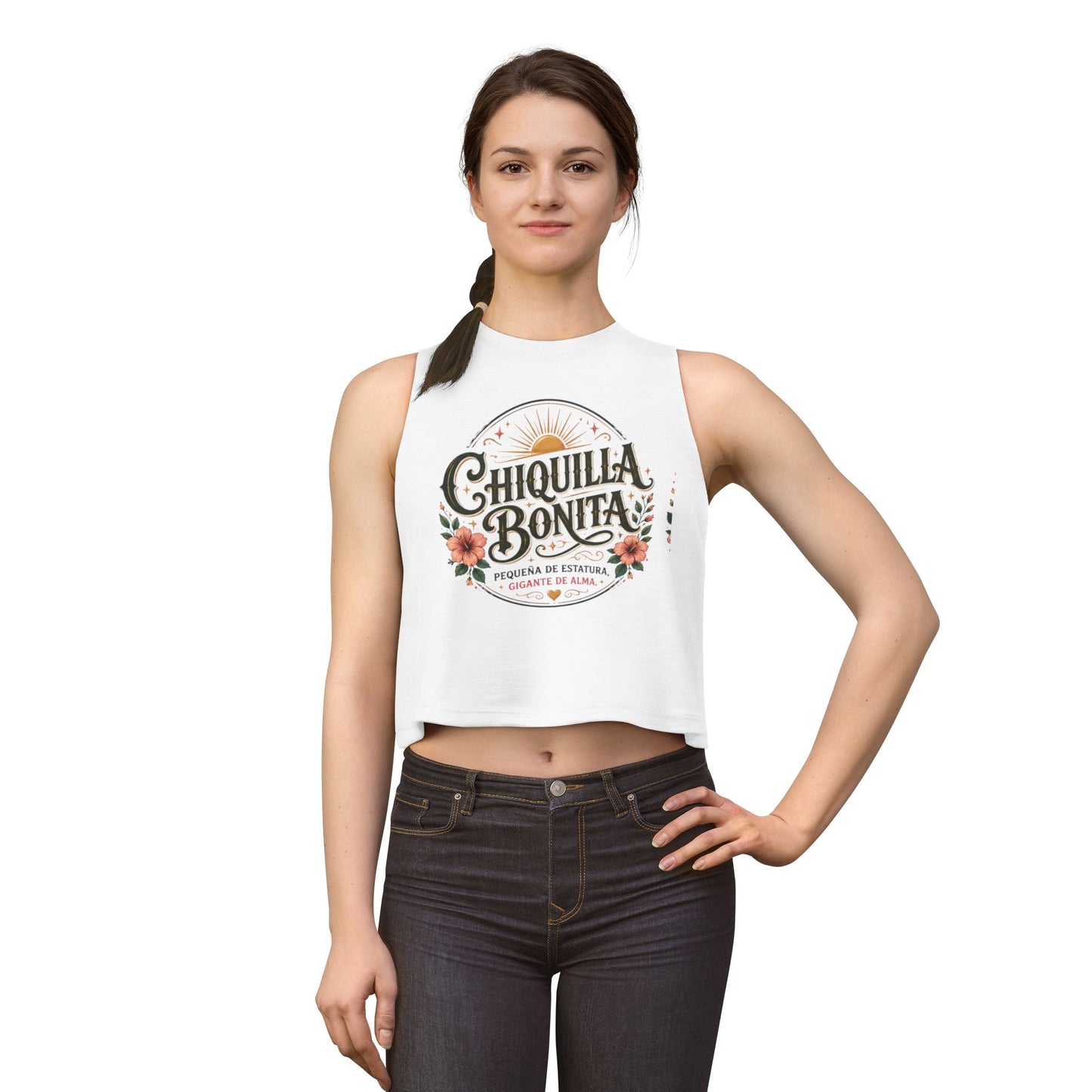 Crop Top — "Chiquilla Bonita" quote