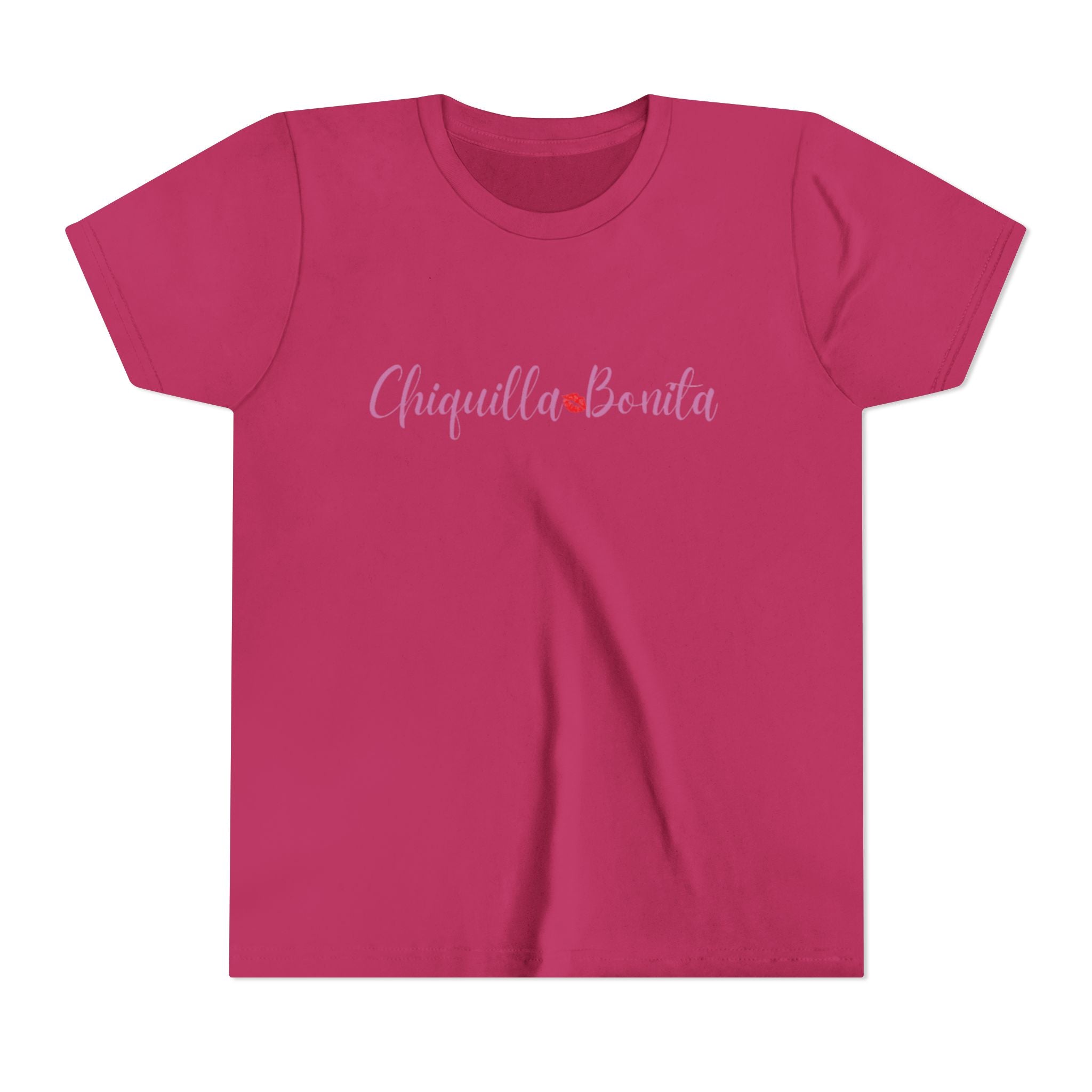 Camiseta de manga corta juvenil Chiquilla Bonita: una camiseta infantil divertida y divertida