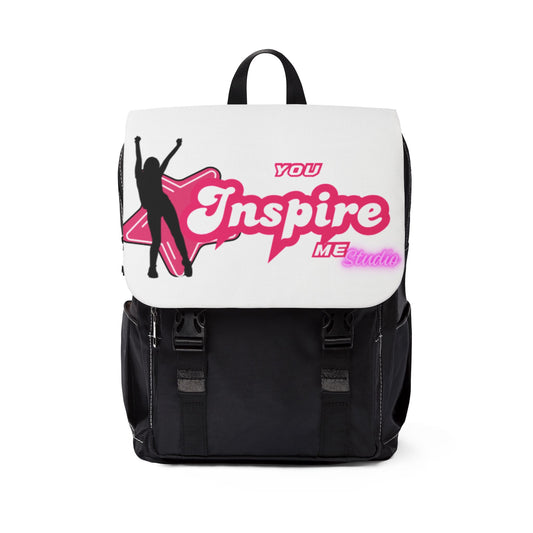 Unisex Casual Shoulder Backpack YOU INSPIRE ME STUDIO