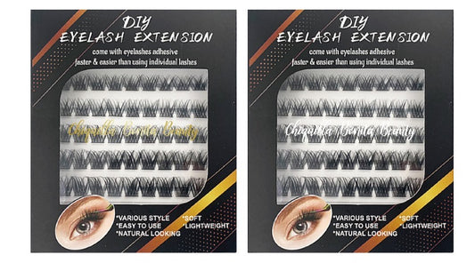 DIY Individual eyelash extensions