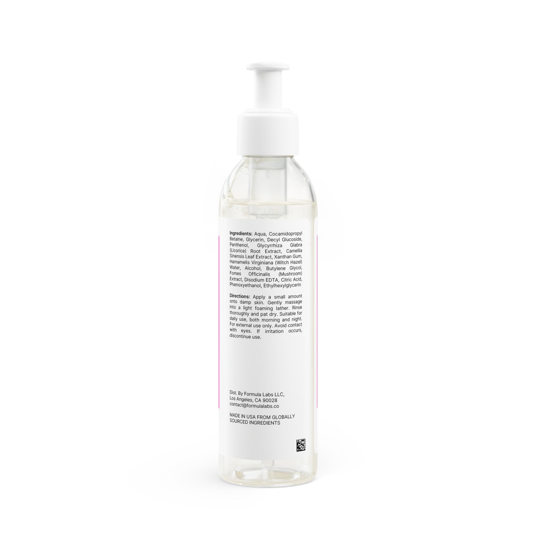 Limpiador suave para rostro y cuerpo, 6 oz
