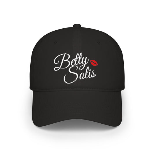 Embroidered 'Betty Solis' Low Profile Baseball Cap