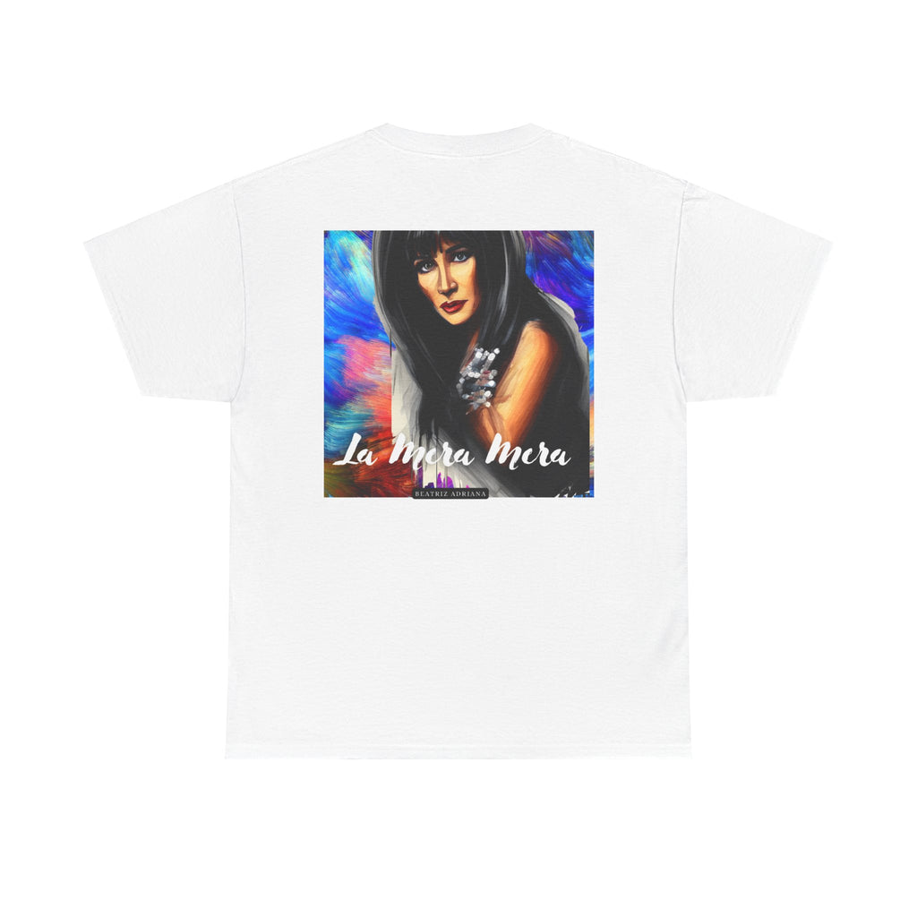 Camiseta unisex de algodón grueso LA MERA MERA BEATRIZ ADRIANA