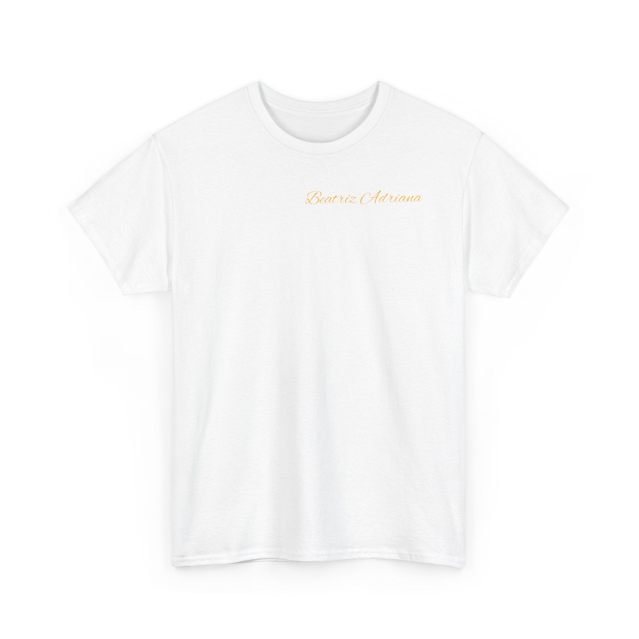 Camiseta unisex de algodón grueso LA MERA MERA BEATRIZ ADRIANA