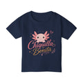 Chiquilla Bonita Toddler T-Shirt — Cute Pink Axolotl Design