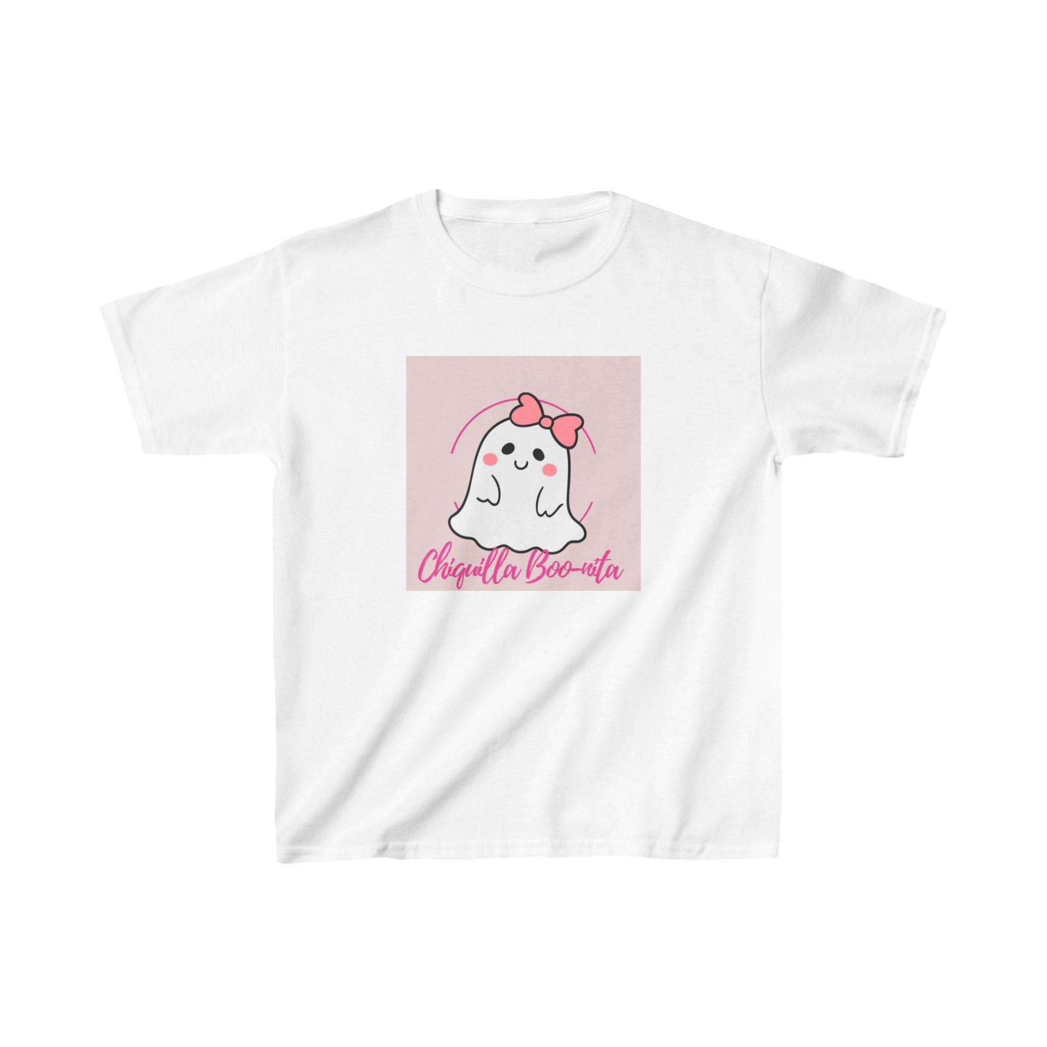 Camiseta de algodón pesado™ para niños Chiquilla Boo-nita