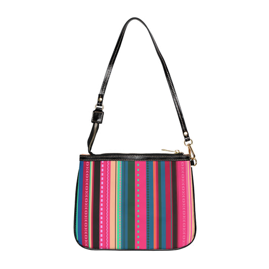Zarape Striped Small Shoulder Bag - Perfect for Everyday Use or Special Occasions