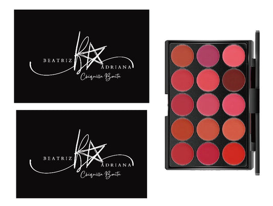 Lip color palette BEATRIZ ADRIANA collection