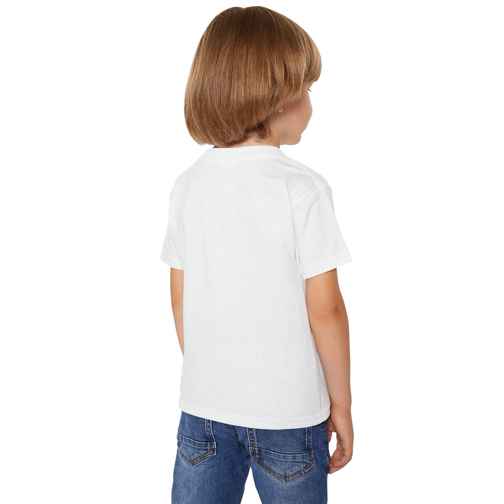 Chiquilla Bonita Toddler T-Shirt — Cute Pink Axolotl Design