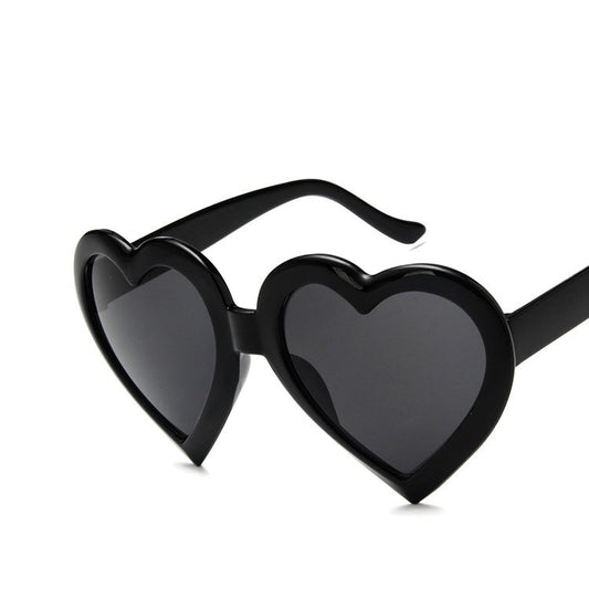 Trendy Heart-shaped Sunglasses Colorful