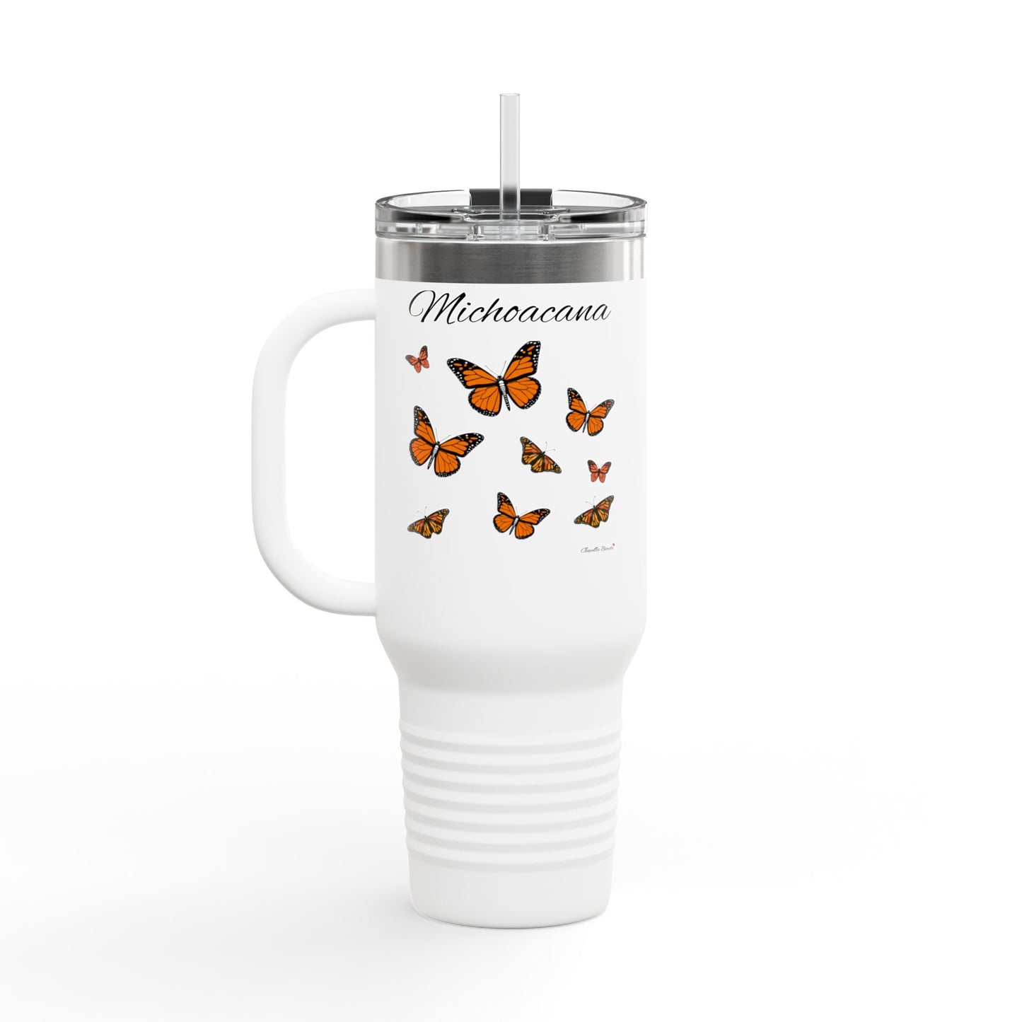 Michoacana Insulated Travel Mug  - 40oz, Perfect for On-the-Go