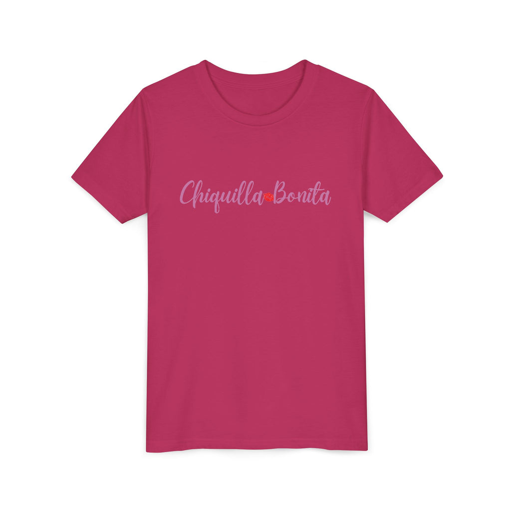 Camiseta de manga corta juvenil Chiquilla Bonita: una camiseta infantil divertida y divertida