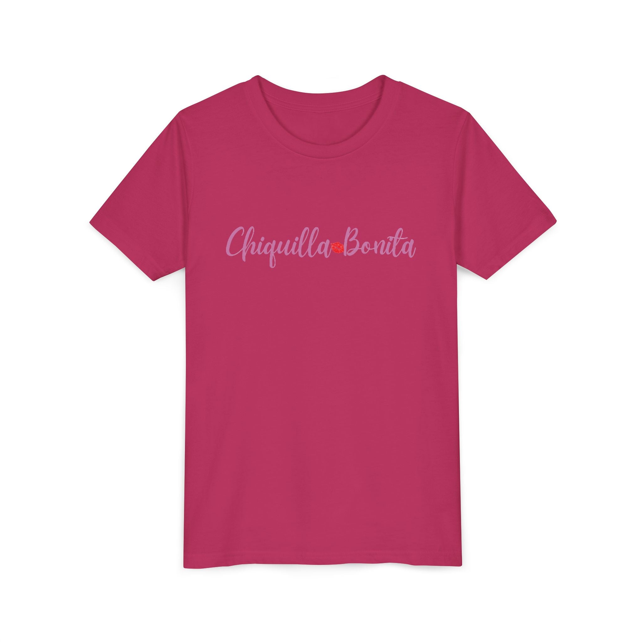 Camiseta de manga corta juvenil Chiquilla Bonita: una camiseta infantil divertida y divertida