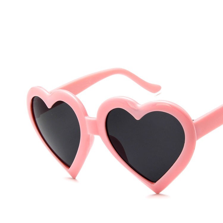 Trendy Heart-shaped Sunglasses Colorful